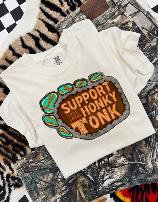 Local Honky Tonk CC Graphic Tee