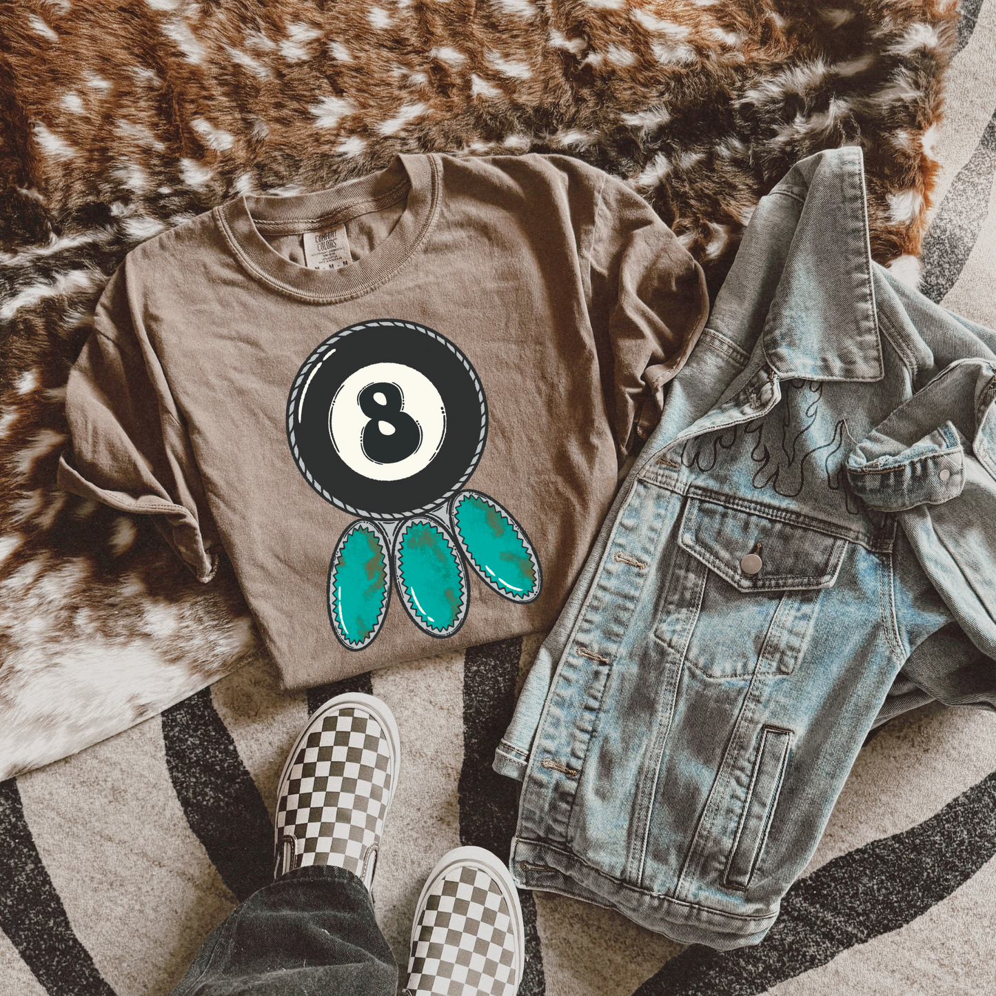 8Ball Stone CC Graphic Tee