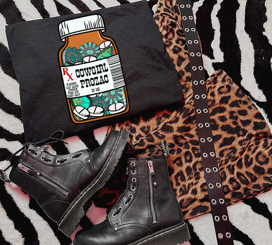 Cowgirl Meds Graphic Tee