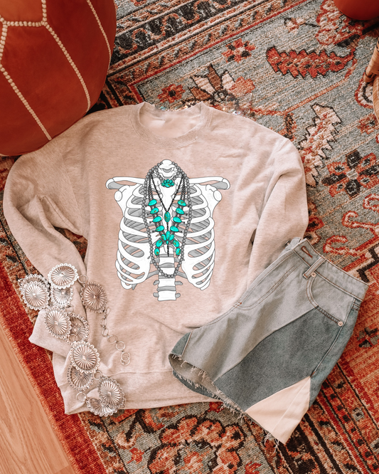 Cowgirl Bones Crewneck