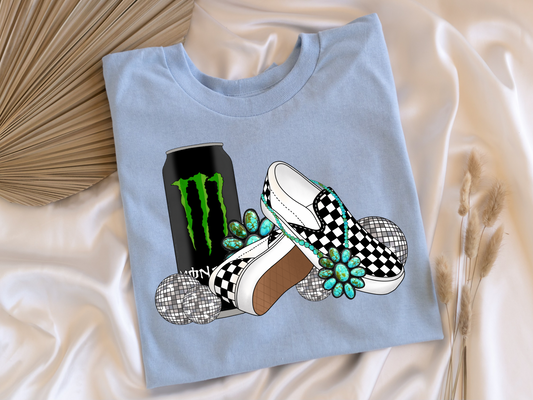 Monster X Vans Graphic Tee