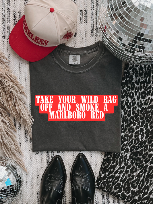 Marlboro Red x Wild Rag CC Graphic Tee