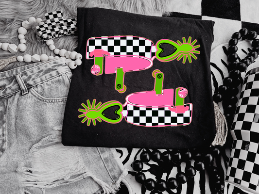 Funky Spurs Graphic Tee