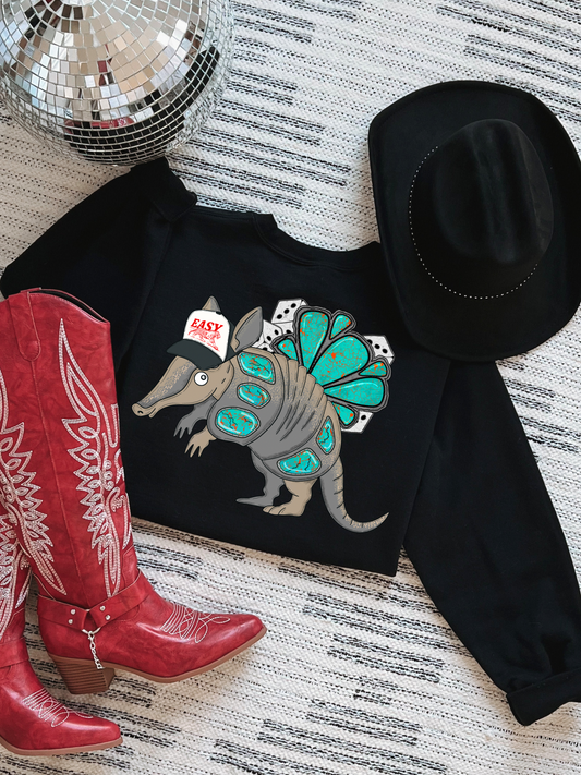 Western Dillo Crewneck
