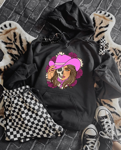 Floral Cowgirl Hoodie