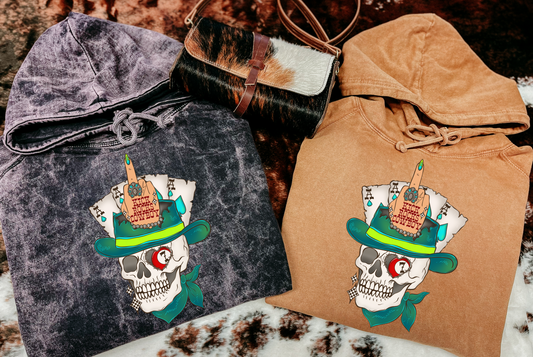 Kick Rocks Cowboy Mineral Wash Hoodie