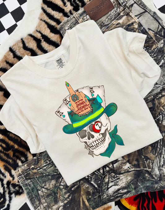 Kick Rocks Cowboy CC Graphic Tee
