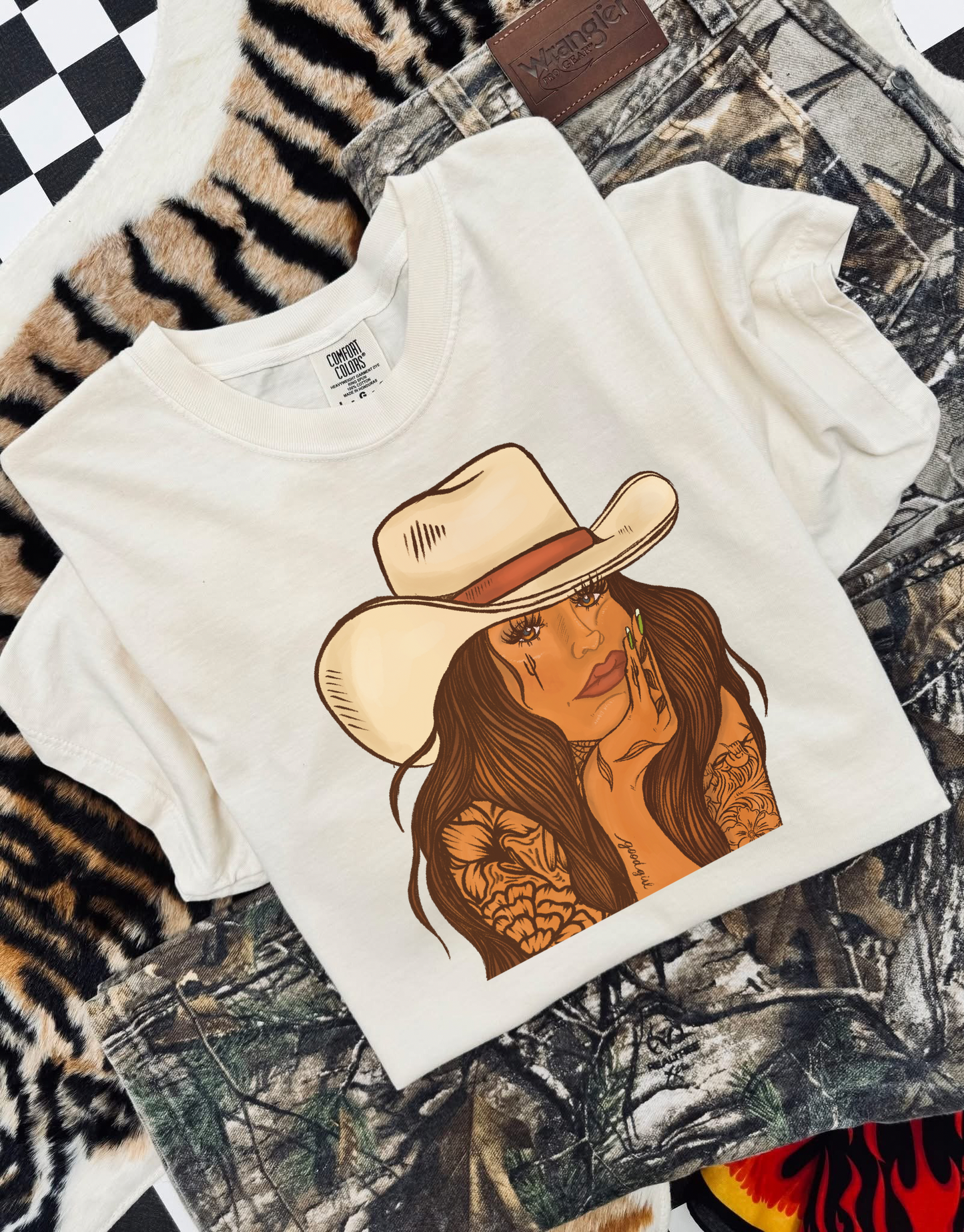Waiting On A Cowboy 2 CC Graphic Tee