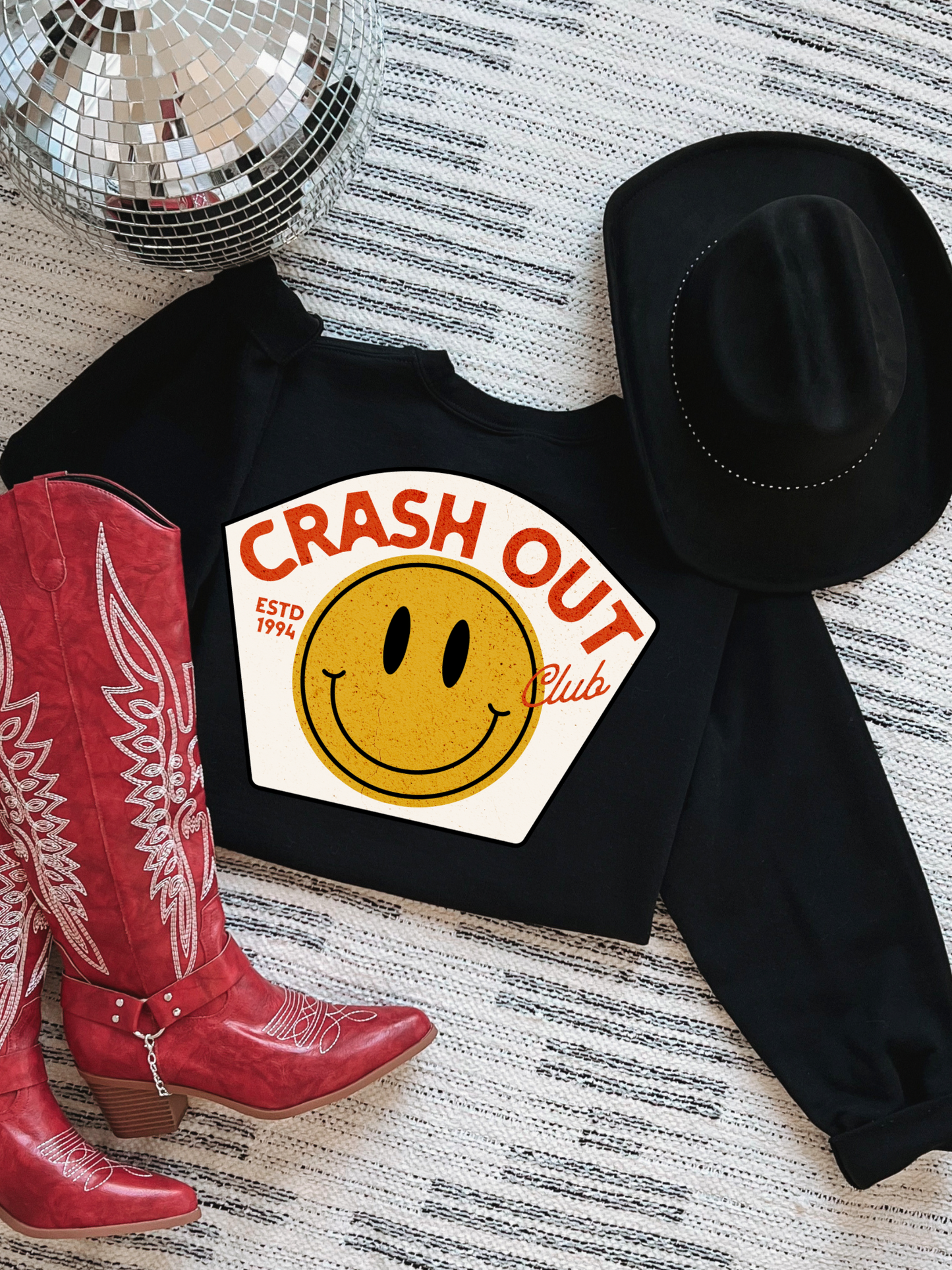 Crash Out Club Crewneck