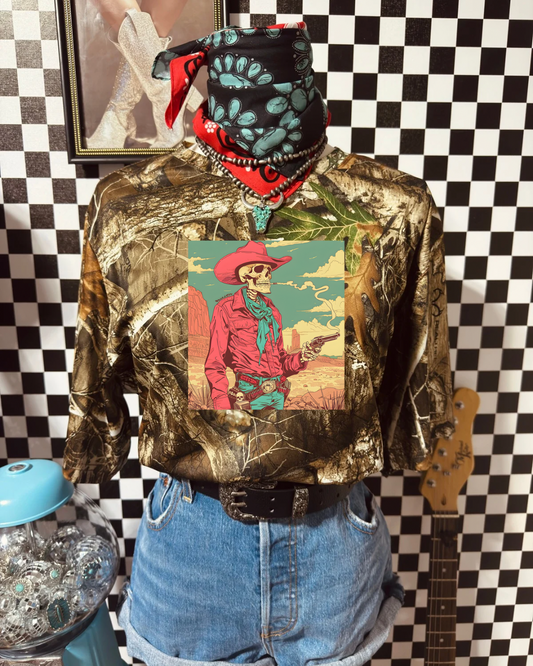 Put Em' Up Camo Tee
