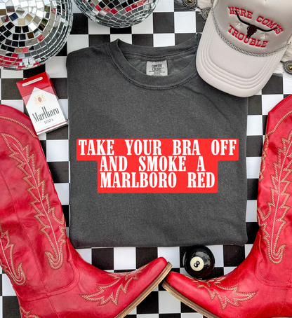 Marlboro Red x Bra CC Graphic Tee