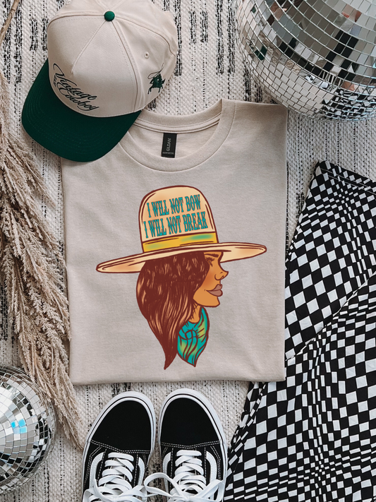 I Will Not Bow Graphic Tee
