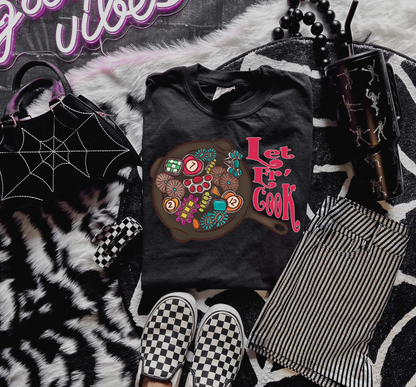Let Er' Cook CC Graphic Tee
